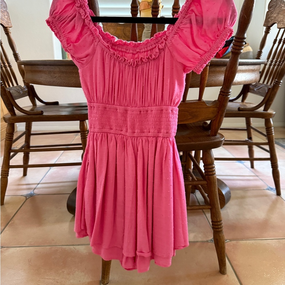 Hollister Pink Kids Dress with Ruffles